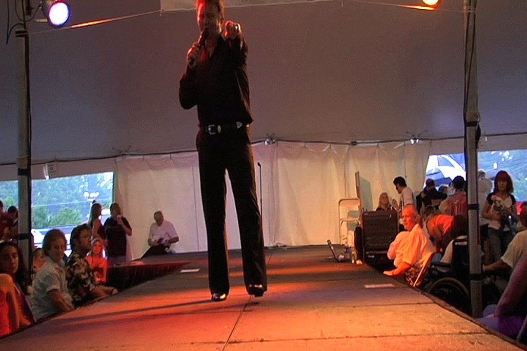 Colin Paul sings 'I'll Be There' Elvis Week