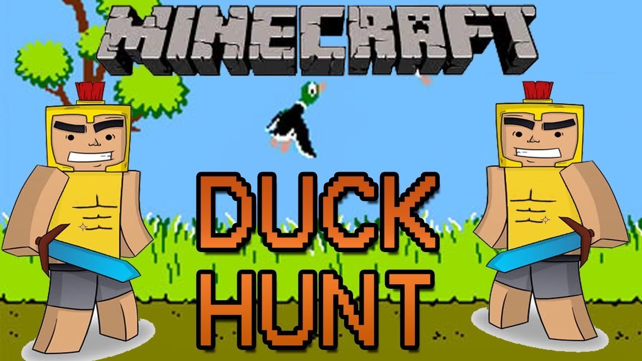 Minecraft - Duck Hunt - OLD SPICE (Halo 3 Map Remake) W/JeromeASF Nooch Noahcraftftw and Sam