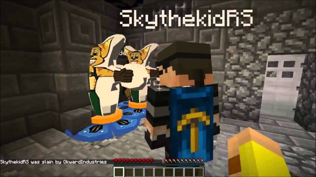 Minecraft Mini Game Modded Cops And Robbers Ratchet And Clank Mod W Sky Ty Bash Video Dailymotion