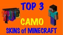 Minecraft Skins - Top 3 Camouflage Skins of Minecraft