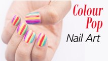 Colour Pop Nail Art Design I Sonal Sagariya