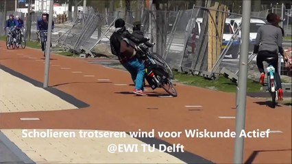 Trotseer wind bij faculteit EWI @TU Delft