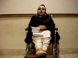 Lozina Shoaib in  Iqra University Part 1