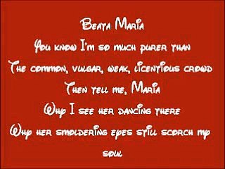 The Hunchback Of Notre Dame-Hellfire Lyrics