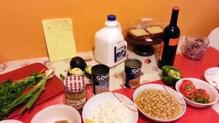 Preparación del caldo de pata