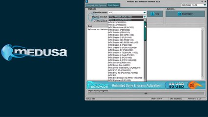HTC One M7 Repair with Medusa Box