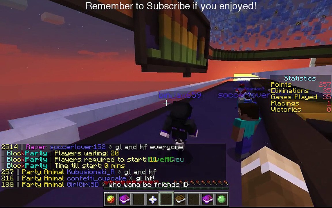 Minecraft Block Party - 40 Sub Special
