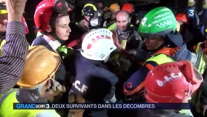 Népal : deux survivants retrouvés dans les décombres