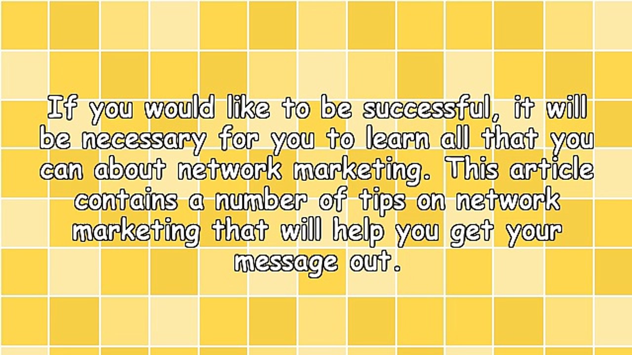 Network Marketing: How To Be Successful In The Business