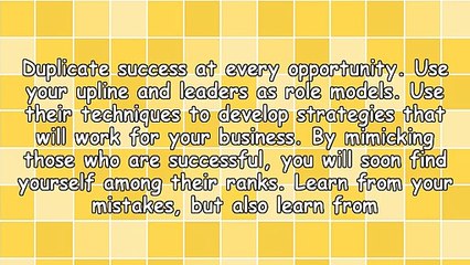 Network Marketing: How To Be Successful In The Business