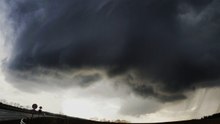 28/02/2014 - Rotierende Gewitterzelle + Funnel @ Grenzraum Szombathely (AUT/HU)