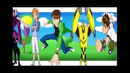 Ben10 Allies Force Cartoon Finger Family Nursery Rhyme For Children