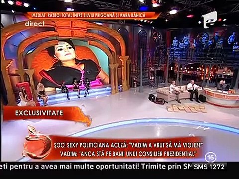 Vadim isi iese din minti la Un Show Pacatos