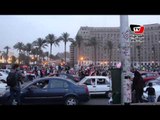 أجواء احتفالية في التحرير لمؤيدي السيسي