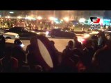 مواطنون يهتفون للسيسي بميدان التحرير