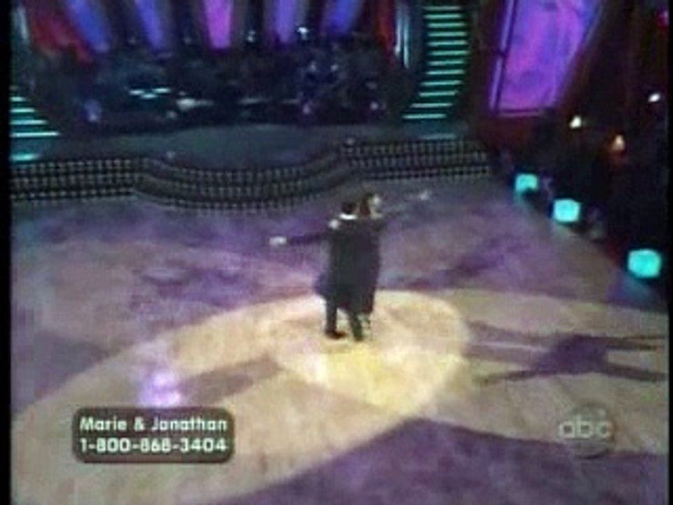 Marie Osmond dances on Dancing with the Stars