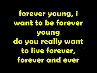 Forever Young Lyrics On Screen by Alphaville