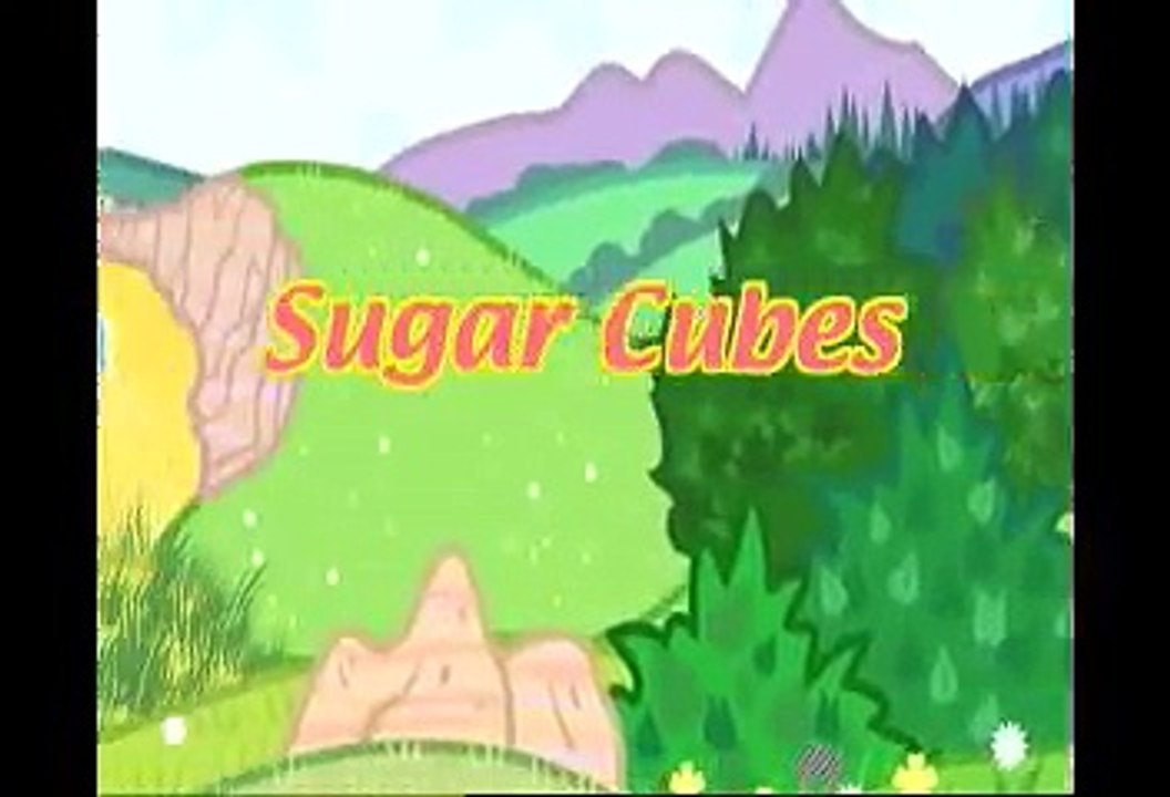 sugar cubes ponies cartoon
