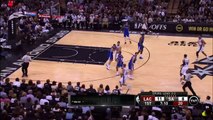 Tony Parker Scoop Shot _ Clippers vs Spurs _ Game 6 _ April 30, 2015 _ NBA Playoffs