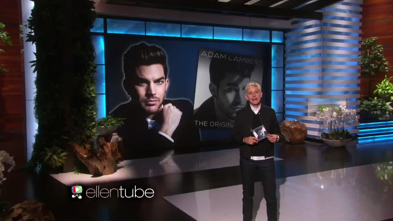 Adam Lambert Performs 'Ghost Town' on The Ellen Show