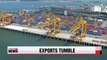 Korea's exports plunge 8.1 percent in April
