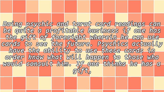 Psychic And Tarot Card Readings