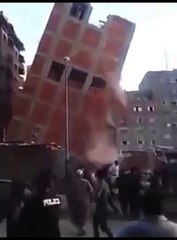 Nepal Building's are Distroyed live recording Earth Quack