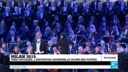 Milan 2015 : une exposition universelle critiquée