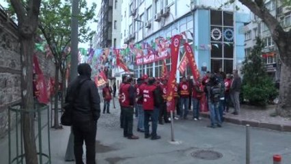 1 Mayıs - Disk Binası Önünde Toplanmalar Başladı