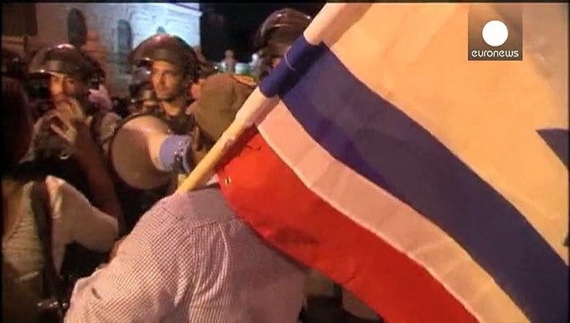 Israelíes de origen etíope protestan en Jerusalén contra la violencia policial