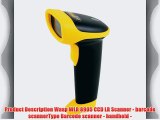 Wasp Bar Code 633808181031 CCD Long Range Handheld Bar Code Scanner