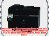 HP LaserJet Pro 100 M175NW Laser Multifunction Printer - Color - Plain Paper Print - Desktop.