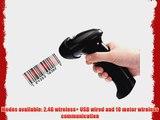 Esky? ES012 2.4G Wireless Cordless Handheld Automatic Laser Barcode Bar Code Scanner Reader