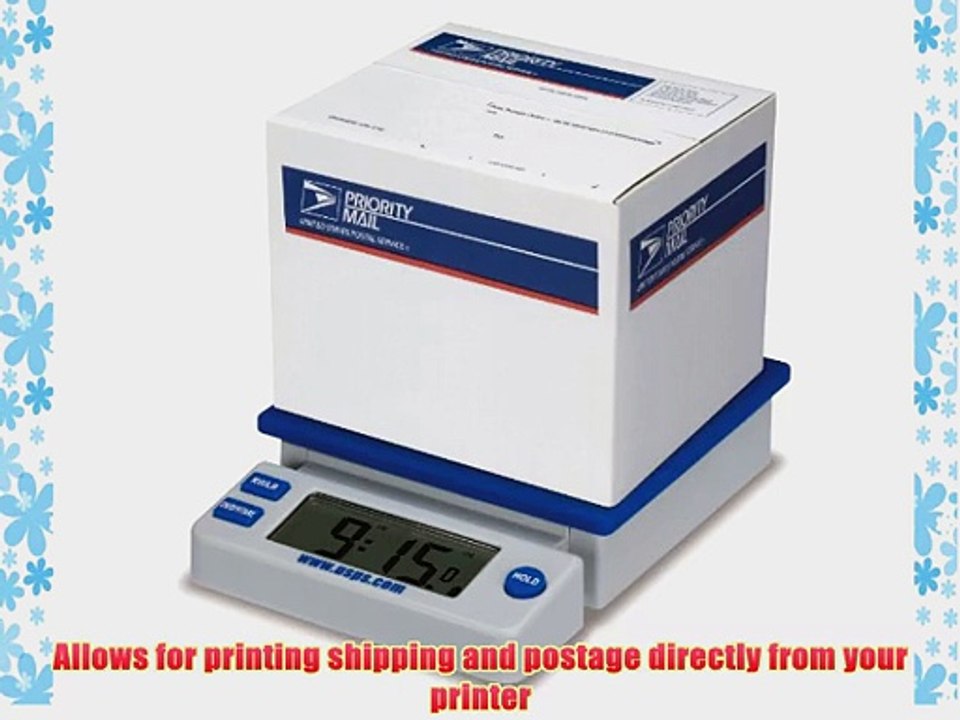 USPS PS-10USBWDesktop Postal Scale with USB Port - 10 lb. Load Capacity