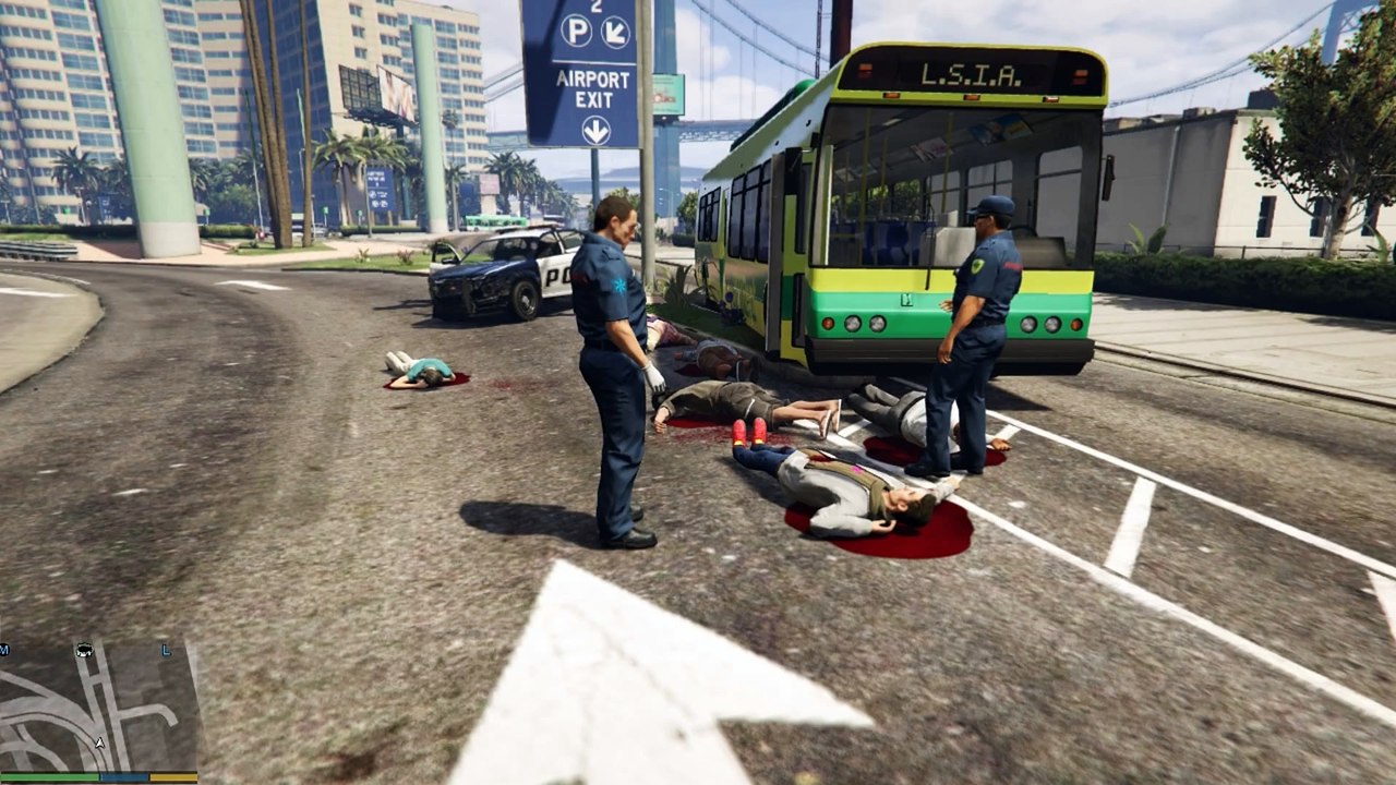 GTA V (PC) - Funny A.I. 2: Paramedics!