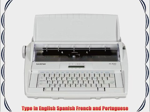 Brother ML-300 Electronic Display Typewriter - Retail Packaging