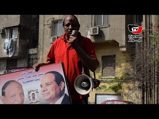 مؤيد للسيسي يخرق الصمت الانتخابي أمام لجنة ببولاق أبو العلا