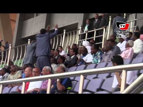 جماهير الهلال السوداني تحتفل بهدف التعادل أمام الزمالك