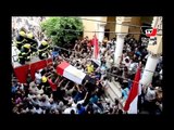 تشييع جنازة المجند محمود الدكروري شهيد أحداث جامعة الأزهر