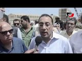 وزير الاسكان يتفقد مشروعات الاسكان والصرف الصحي في بورسعيد