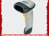 Ls 2208 scanner (kbw kit with stand) - color: cash register white