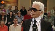 Karl Lagerfeld bei Johannes B. Kerner (3/8)