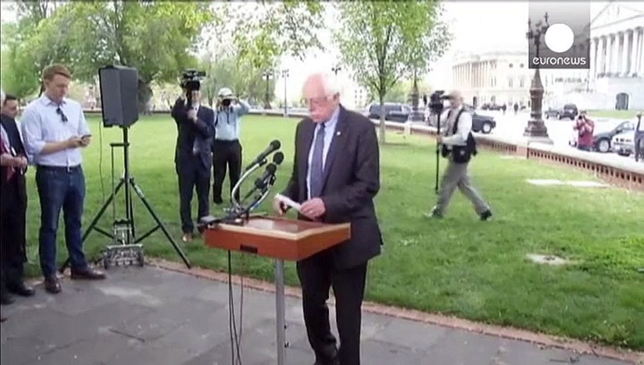 Sozialistischer Senator bewirbt sich um Präsidentschaftskandidatur der Demokraten