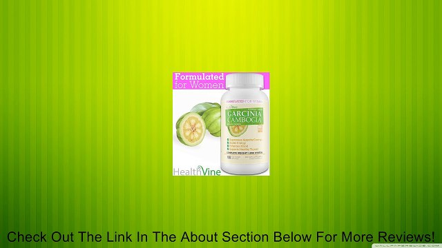 80% HCA MAXIMUM STRENGTH PURE GARCINIA CAMBOGIA EXTRACT FOR WOMEN - 180 vegetarian capsules (45 day supply) - 3,200mg per day - All-Natural Weight Loss Program - Appetite Suppressant - Curb Cravings - Made in USA - 100% Guarantee - 100% Safe - Advanced Fo