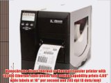 Zebra ZM400-2001-5100T Direct Thermal/Thermal Transfer Desktop Label Printer 4.09 Print Width