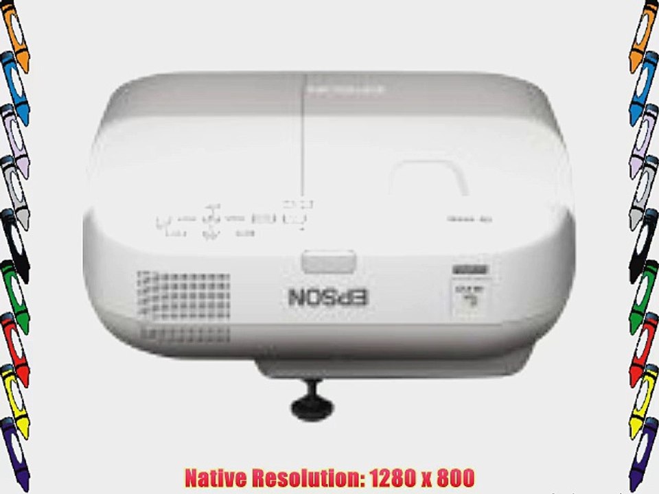 BrightLink 475Wi 2600 Lumens 1280 x 800 WXGA 3000:1 LCD Projector