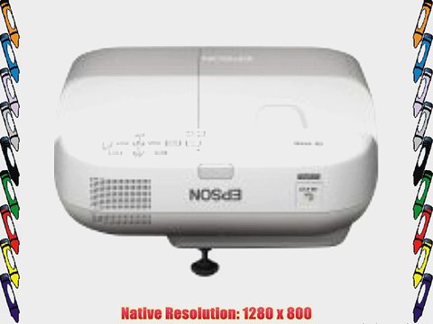 BrightLink 475Wi 2600 Lumens 1280 x 800 WXGA 3000:1 LCD Projector