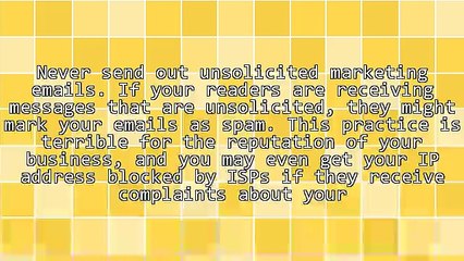 Tips And Information To Make Marketing Via Email Work For Your Business