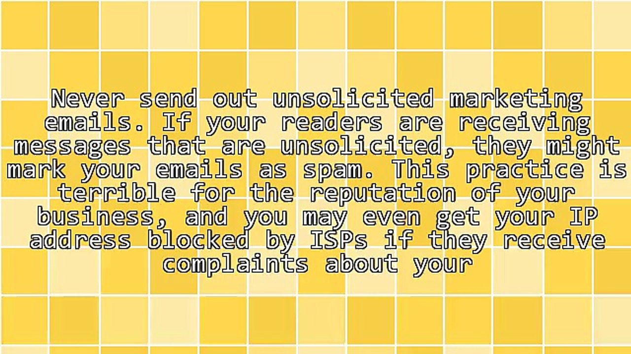 Tips And Information To Make Marketing Via Email Work For Your Business