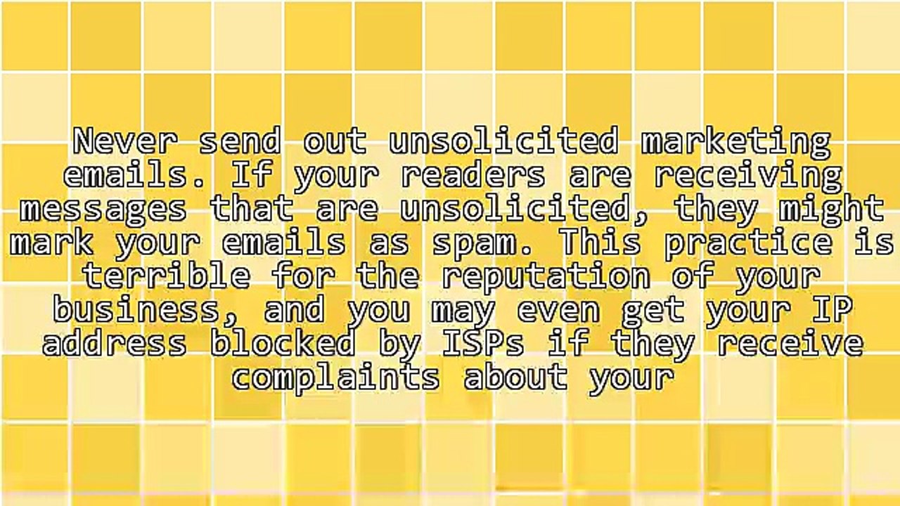 Tips And Information To Make Marketing Via Email Work For Your Business